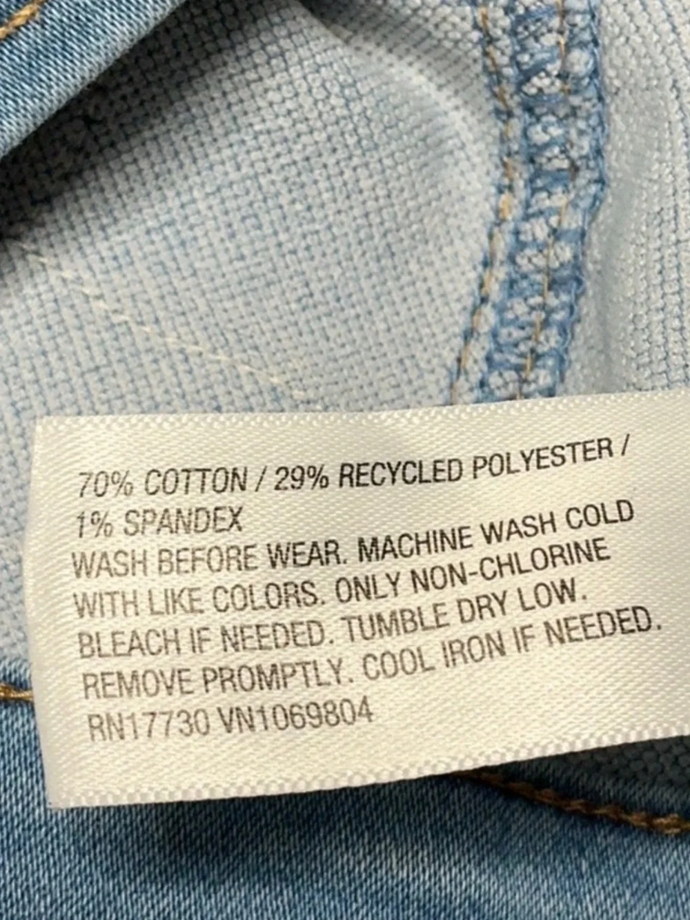 Upcycled Stretch Denim Kids Jacket Farm Animal Appliqué Western